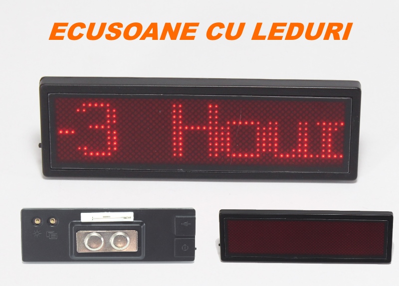 Oferta ecusoane cu led