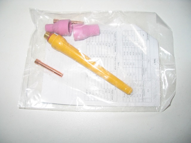 QQ150 - set de consumabile pt. pistoletul/torta de sudare TIG/WIG (in argon)