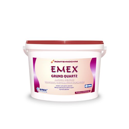 Grund de Amorsare Silicatic cu Cuart pentru Tencuieli EMEX /Kg