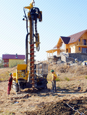 Executam foraje geotermale pentru pompe de caldura in toata tara