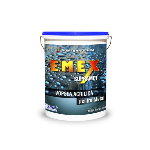 Vopsea Acrilica pentru Metal EMEX SUPRAMET /Kg 