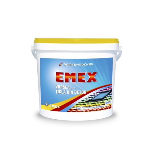 Vopsea pentru Tigla si Azbociment EMEX /Kg