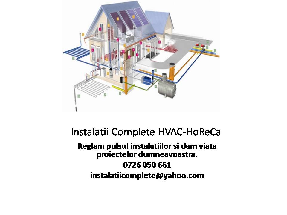 Instalatii Complete HVAC-HoReCa