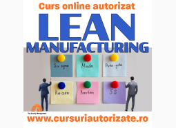 Curs online autorizat Lean Manufacturing