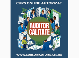 Curs online autorizat Auditor în domeniul calității