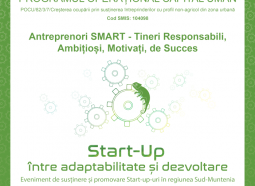 Eveniment de susținere și promovare  START-UP-uri în Regiunea Sud-Muntenia