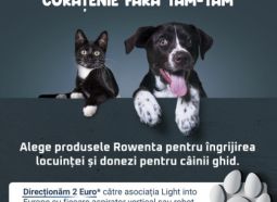 "Miau și ham, curățenie fără tam-tam", un gest de solidaritate pentru persoanele nevăzătoare”