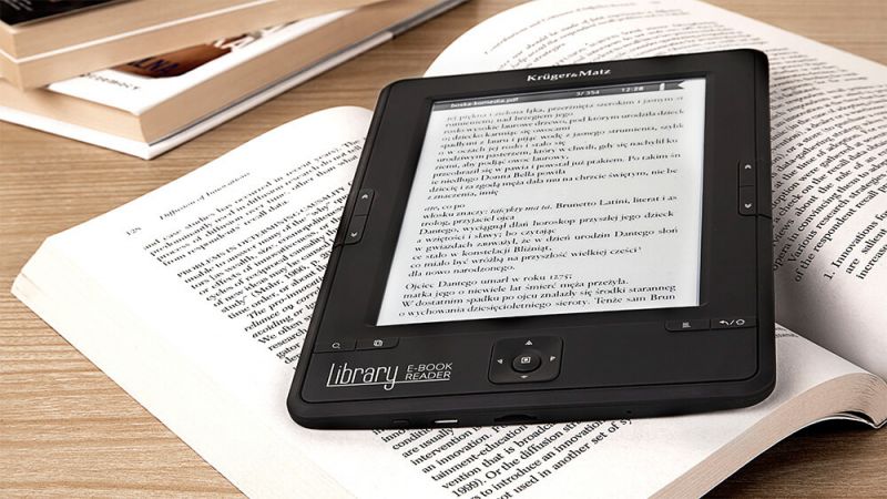 E-book reader-ul Kruger & Matz Library 