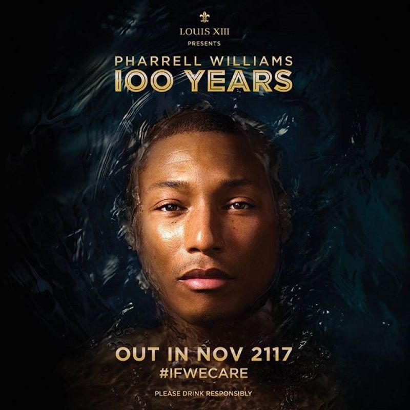 LOUIS XIII prezinta 100 Years PHARRELL WILLIAMS