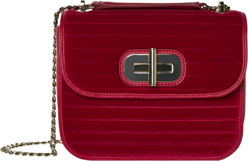 Tommy Hilfiger Holiday Collection_TURN LOCK CROSSOVER VELVET