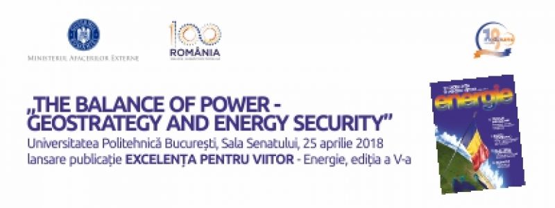 Excelenta pentru Viitor- Energie, editia a V-a