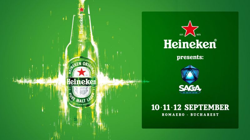 Heineken, partenerul oficial SAGA Festival