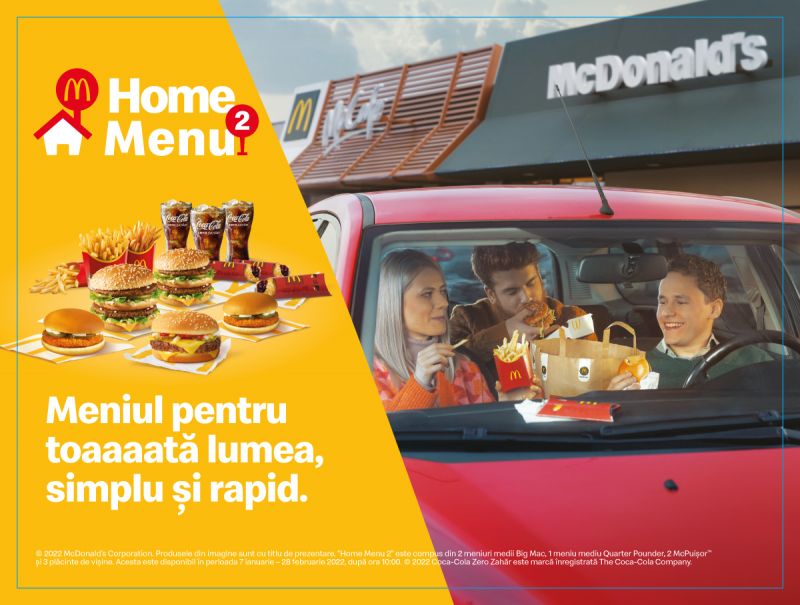 McDonald's Home Menu 2