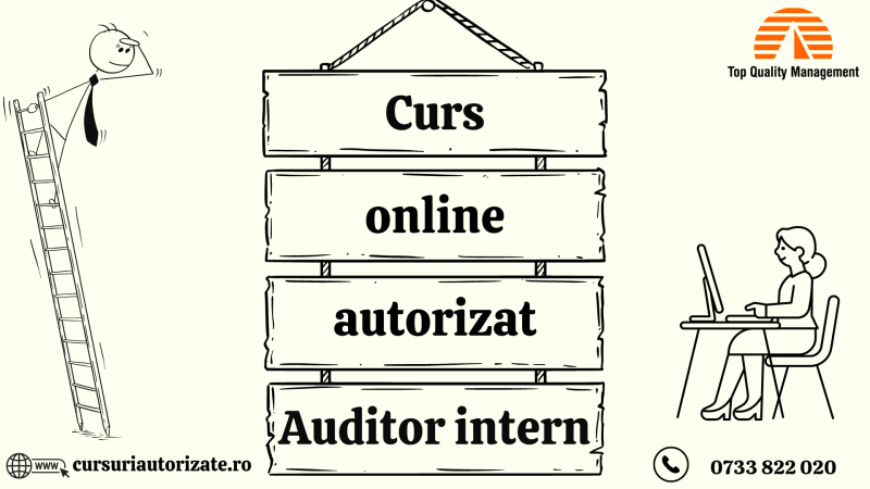 Curs online autorizat Auditor intern