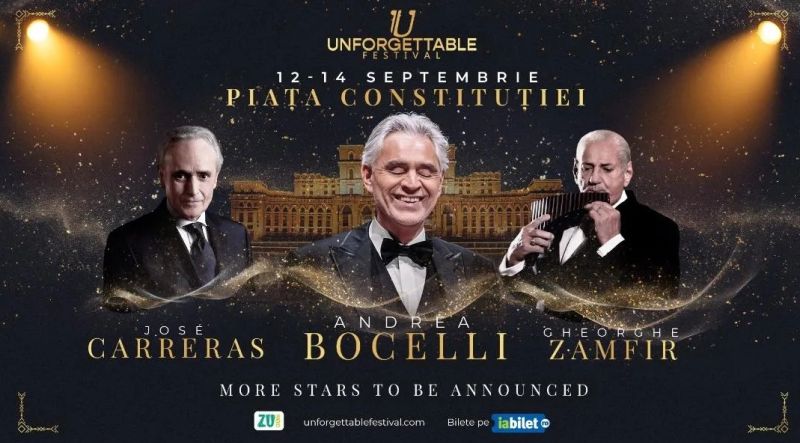 Andrea Bocelli vine la Unforgettable Festival 2025